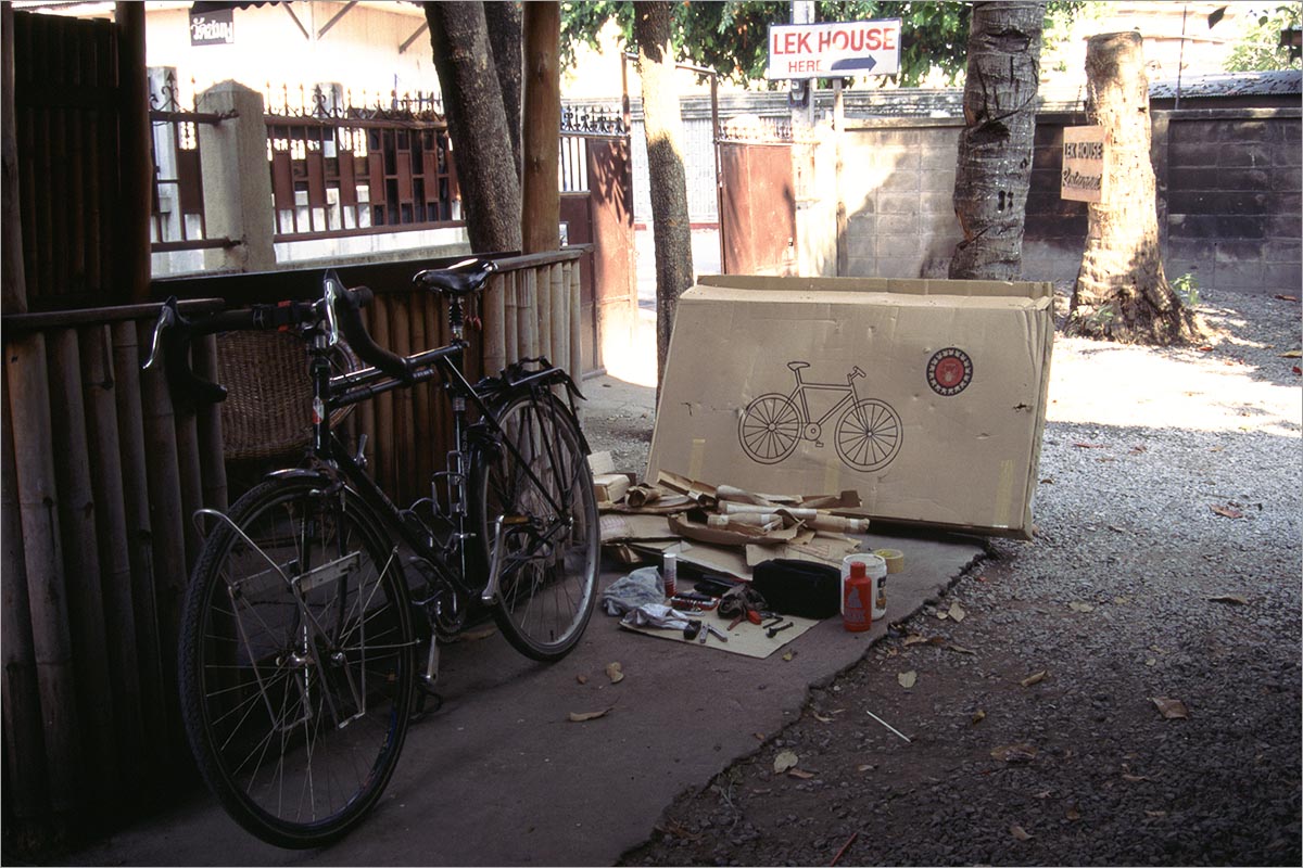 Naar Berlijn - Laat voor het eten - Fietsen naar Berlijn